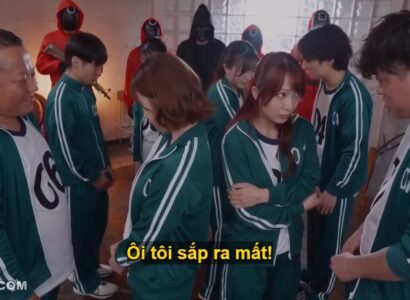 Cuộc Thi Squirt Điên Cuồng Parody Squid Game – JAV Hot